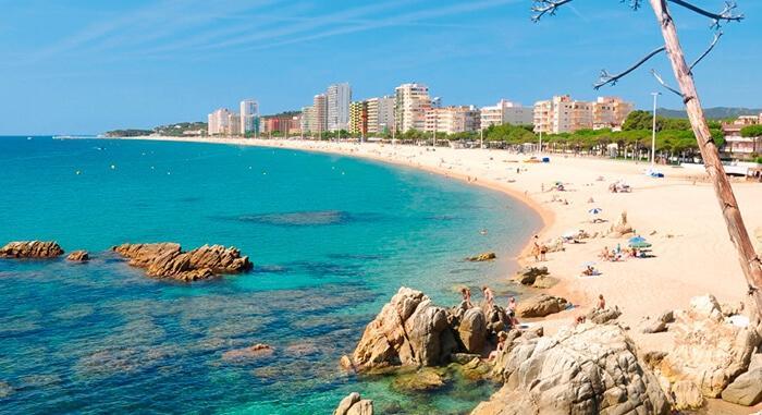 Apartamentos Piscis Platja d'Aro Exteriör bild